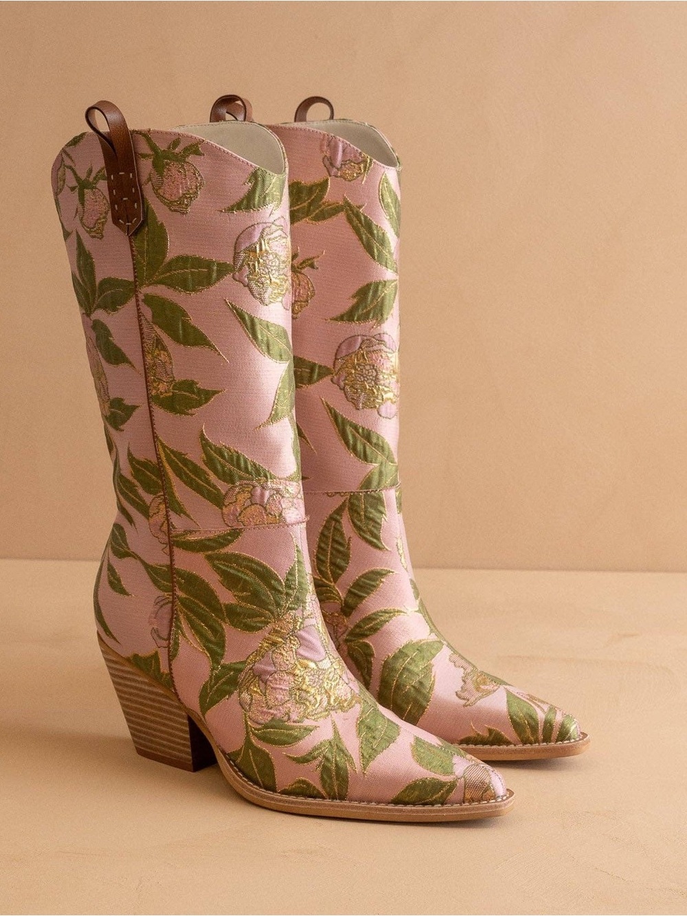 The Tesha | Rose Garden Floral Cowboy Boot
